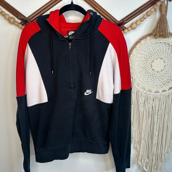Nike Reissue Colorblock Retro Hoodie - Picture 1 of 4